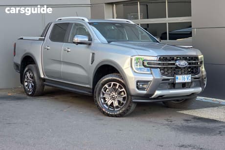 Silver 2025 Ford Ranger Double Cab Pick Up Wildtrak X 2.0 (4X4)