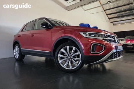 Red 2023 Volkswagen T-ROC SUV 110TSI STYLE