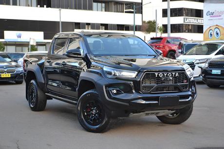 Black 2024 Toyota Hilux Double Cab Pick Up Gr-Sport (4X4)