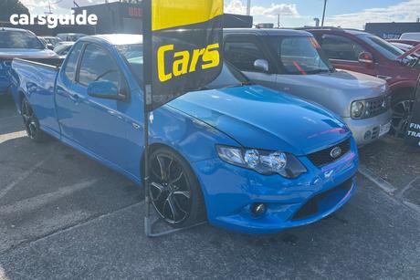 Blue 2010 Ford Falcon Utility Xr6