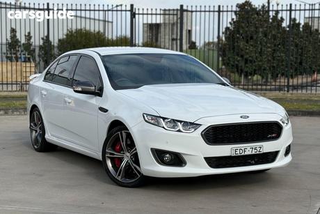 White 2015 Ford Falcon Sedan XR8 FG X