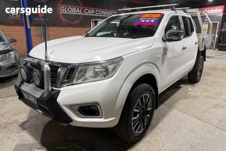 White 2015 Nissan Navara Dual Cab Pick-up Rx (4X4)