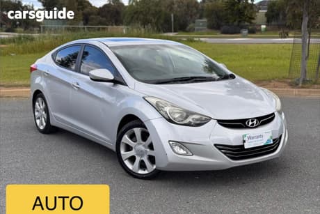 Silver 2011 Hyundai Elantra Sedan Premium