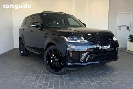Black 2021 Land Rover Range Rover Sport Wagon D250 Se (183Kw)