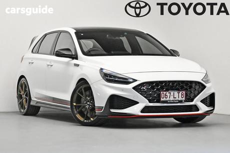 White 2022 Hyundai I30 Hatchback N