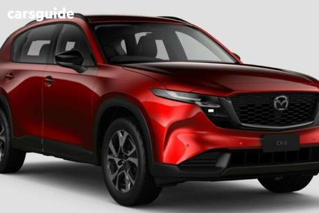 Red 2026 Mazda CX-5 Wagon G25 Touring (Awd)