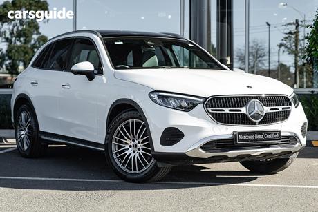 White 2025 Mercedes-Benz GLC200 Wagon 4Matic