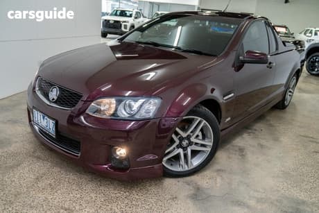 Purple 2013 Holden UTE Utility Sv6