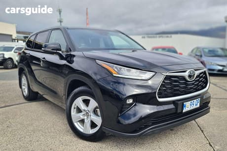 Black 2023 Toyota Kluger Wagon Gx 2Wd