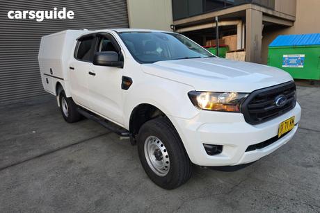 White 2020 Ford Ranger Ute Tray XL