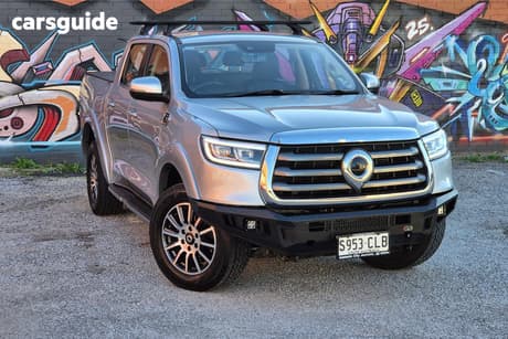 Silver 2021 GWM UTE Dual Cab Utility Cannon (4X4)