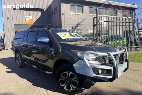 Brown 2017 Mazda BT-50 Dual Cab Utility Xtr (4X4)