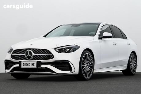 White 2022 Mercedes-Benz C200 Sedan Edition C Mhev