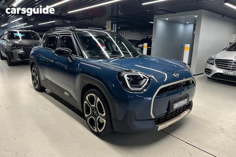 Blue 2025 Mini Aceman Hatchback Se