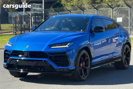 Blue 2022 Lamborghini Urus Wagon