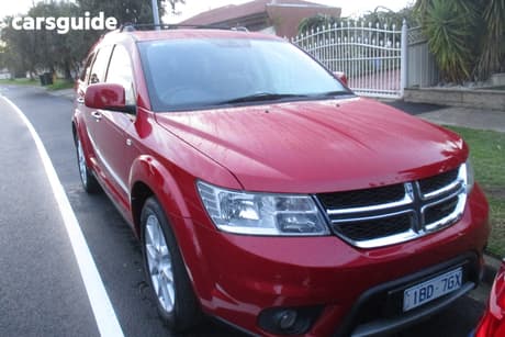 Burgundy 2014 Dodge Journey Wagon R/T