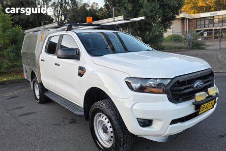 White 2021 Ford Ranger Ute Tray XL