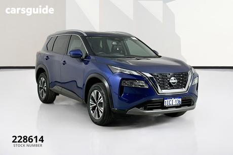 Blue 2023 Nissan X-Trail Wagon St-L (2Wd)