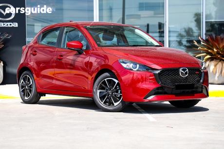 Red 2026 Mazda Mazda2 Hatchback G15 Gt
