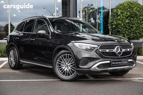 Black 2025 Mercedes-Benz GLC200 Wagon 4Matic
