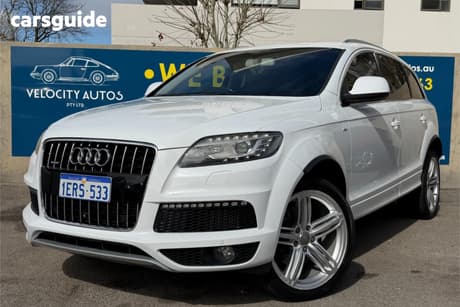 White 2014 Audi Q7 Wagon 3.0 Tdi Quattro