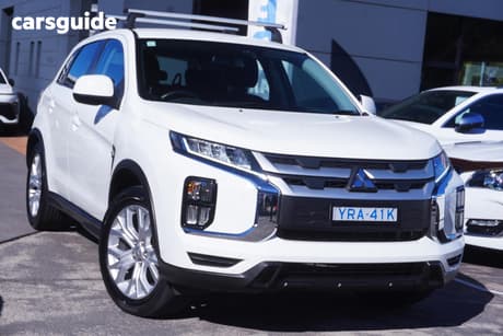 White 2020 Mitsubishi ASX Wagon Es (2Wd)