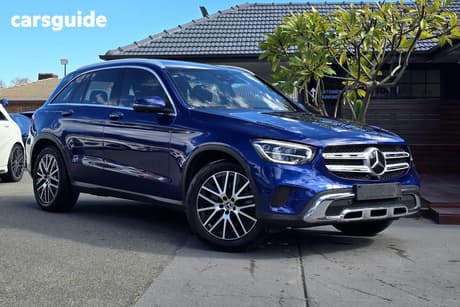 Blue 2019 Mercedes-Benz GLC200 Wagon 200