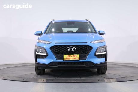 Blue 2019 Hyundai Kona Wagon Active (Fwd)