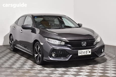 Grey 2017 Honda Civic Hatchback Rs