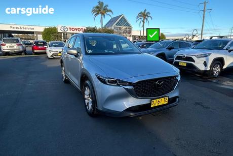 Silver 2023 Mazda CX-5 Wagon G20 Maxx (Fwd)