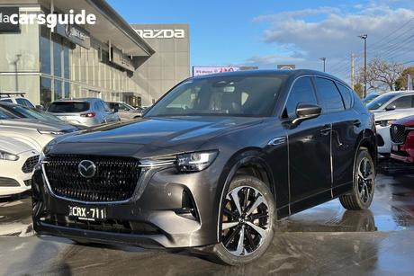 Grey 2023 Mazda CX-60 Wagon G40E Azami Hybrid