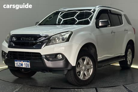 White 2016 Isuzu MU-X Wagon Ls-T (4X2)