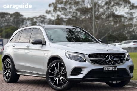 Silver 2018 Mercedes-Benz GLC43 Wagon 4Matic