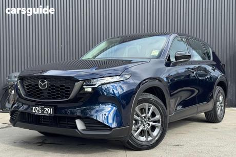 Blue 2026 Mazda CX-5 Wagon G25 Akera (Awd)
