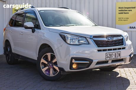 White 2016 Subaru Forester Wagon 2.5I-L