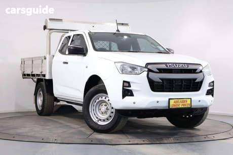 White 2020 Isuzu D-MAX Space Cab Utility Sx (4X2)
