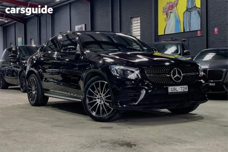 Black 2019 Mercedes-Benz GLC250 Coupe 250