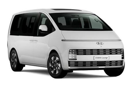 White 2026 Hyundai Staria Wagon Lounge