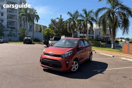 Orange 2018 Kia Picanto Hatchback S (Aeb)