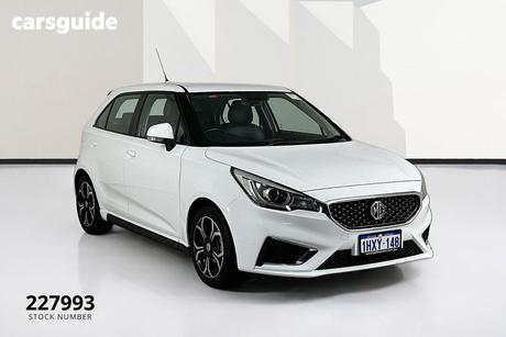White 2023 MG MG3 Hatchback Core