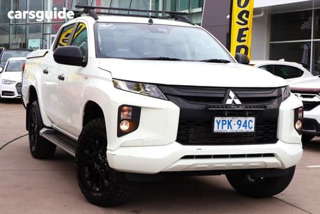 White 2022 Mitsubishi Triton Double Cab Pick Up Glx-R (4X4)