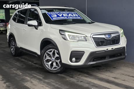 White 2019 Subaru Forester Wagon 2.5I-L (Awd)