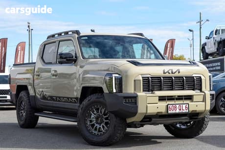 Beige 2025 Kia Tasman Double Cab Pick Up X-Line (4X4) (Std) Body Fender