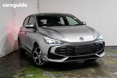 Silver 2025 MG MG3 Hatchback Essence