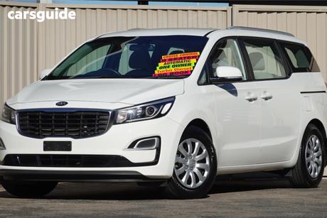 White 2020 Kia Carnival Wagon S
