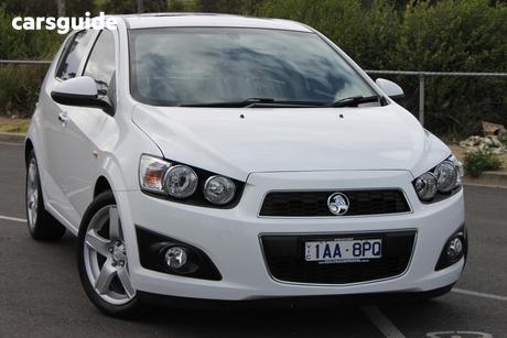 White 2013 Holden Barina Hatchback Cdx