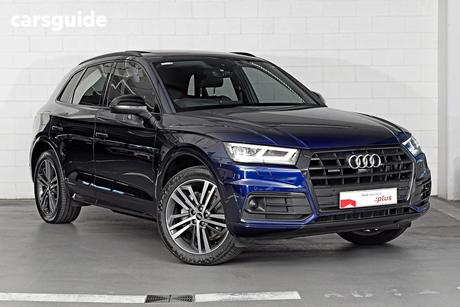 Blue 2020 Audi Q5 Wagon 40 Tdi Quattro Sport
