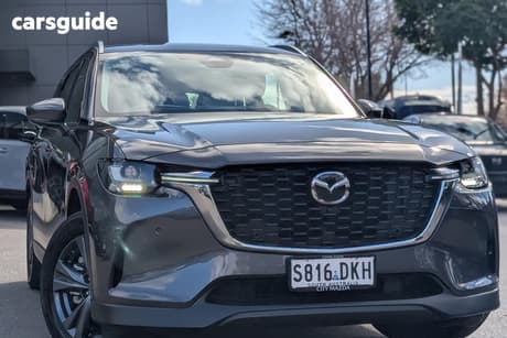 Grey 2025 Mazda CX-80 Wagon P50E Touring