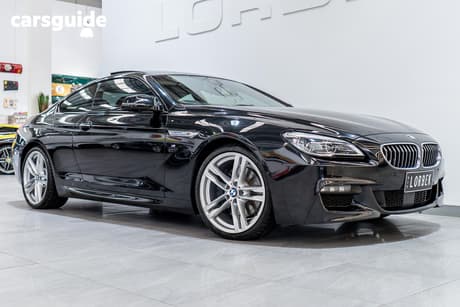 Black 2016 BMW 640I Coupe 40I