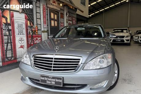 Grey 2007 Mercedes-Benz S350 Sedan
